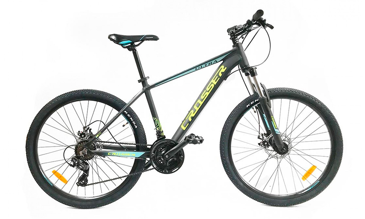Велосипед Crosser Ultra Hidr 26" 2021, размер М, black